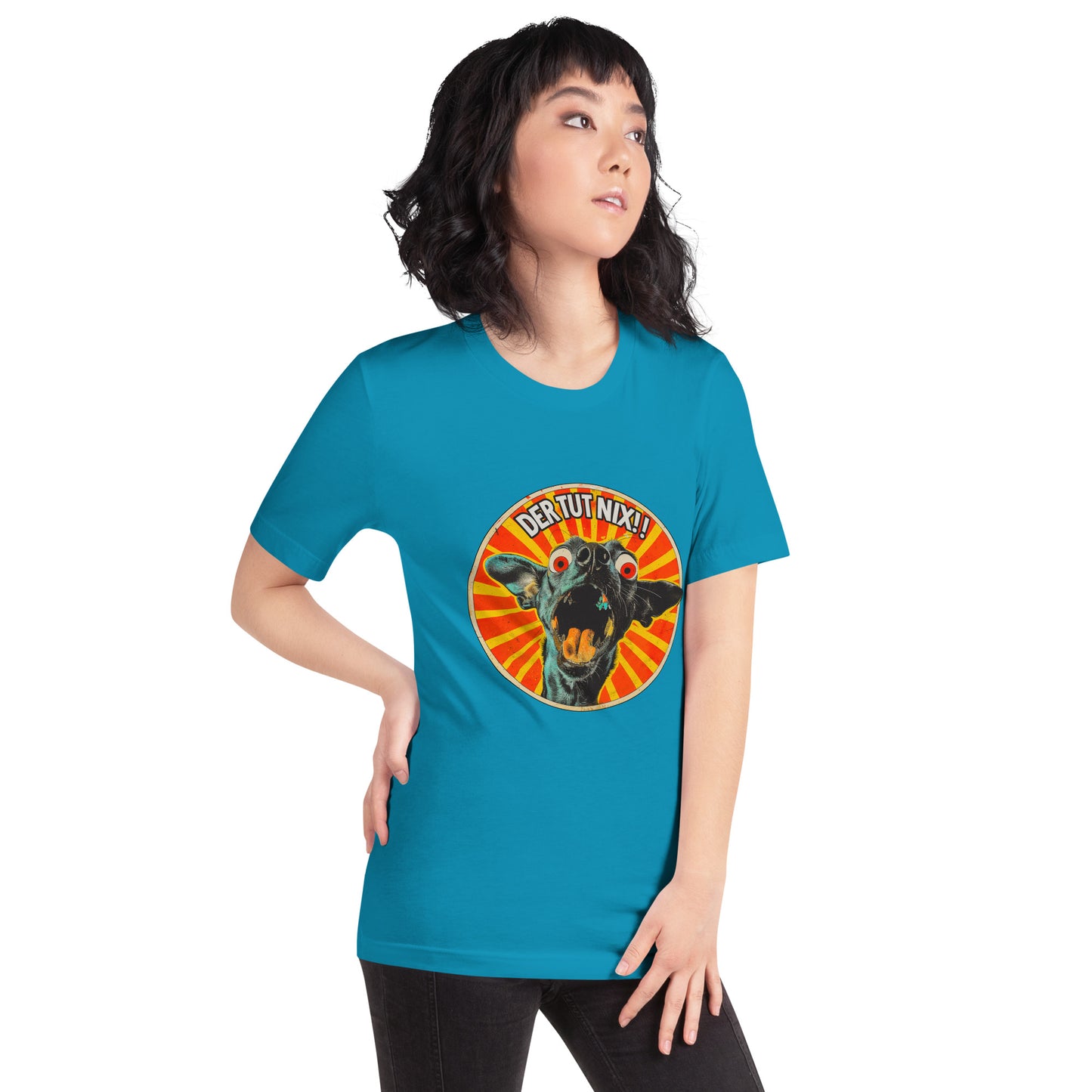 "Der tut nix!" #3 - Unisex-T-Shirt - Aqua