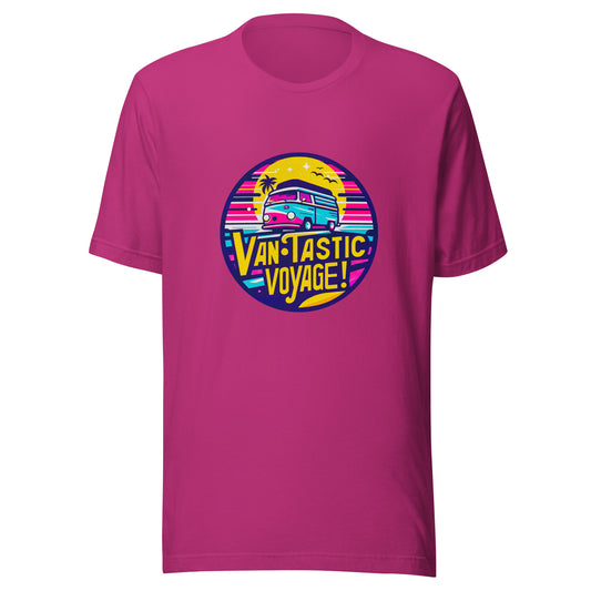 "Van-tastic voyage!" - Unisex-T-Shirt - Berry
