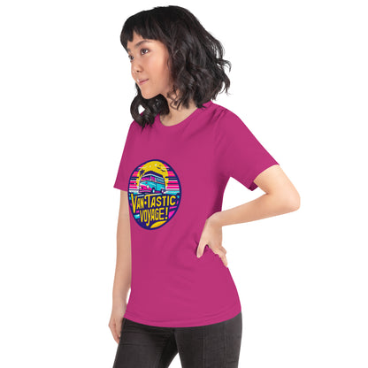 "Van-tastic voyage!" - Unisex-T-Shirt - Berry