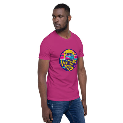 "Van-tastic voyage!" - Unisex-T-Shirt - Berry