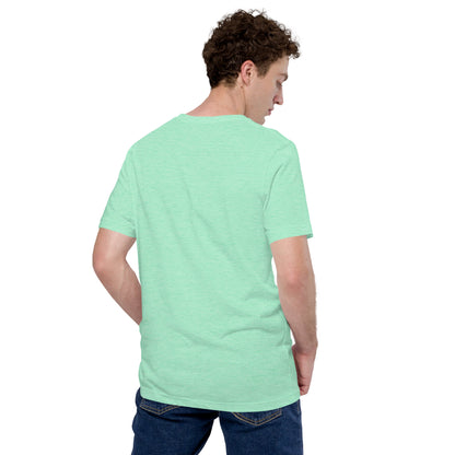"Hot, hot hot! Chill, Dude!!" - Unisex-T-Shirt - Heather Mint (48% Polyester)
