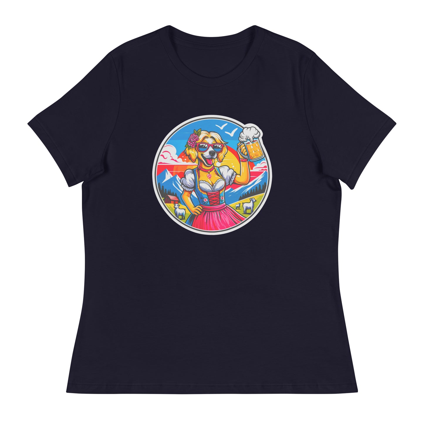 "Dogs On Vacation"-Kollektion - Blonde Havaneser (female) #2 - Klassisches Unisex-T-Shirt - Verschiedene Farben