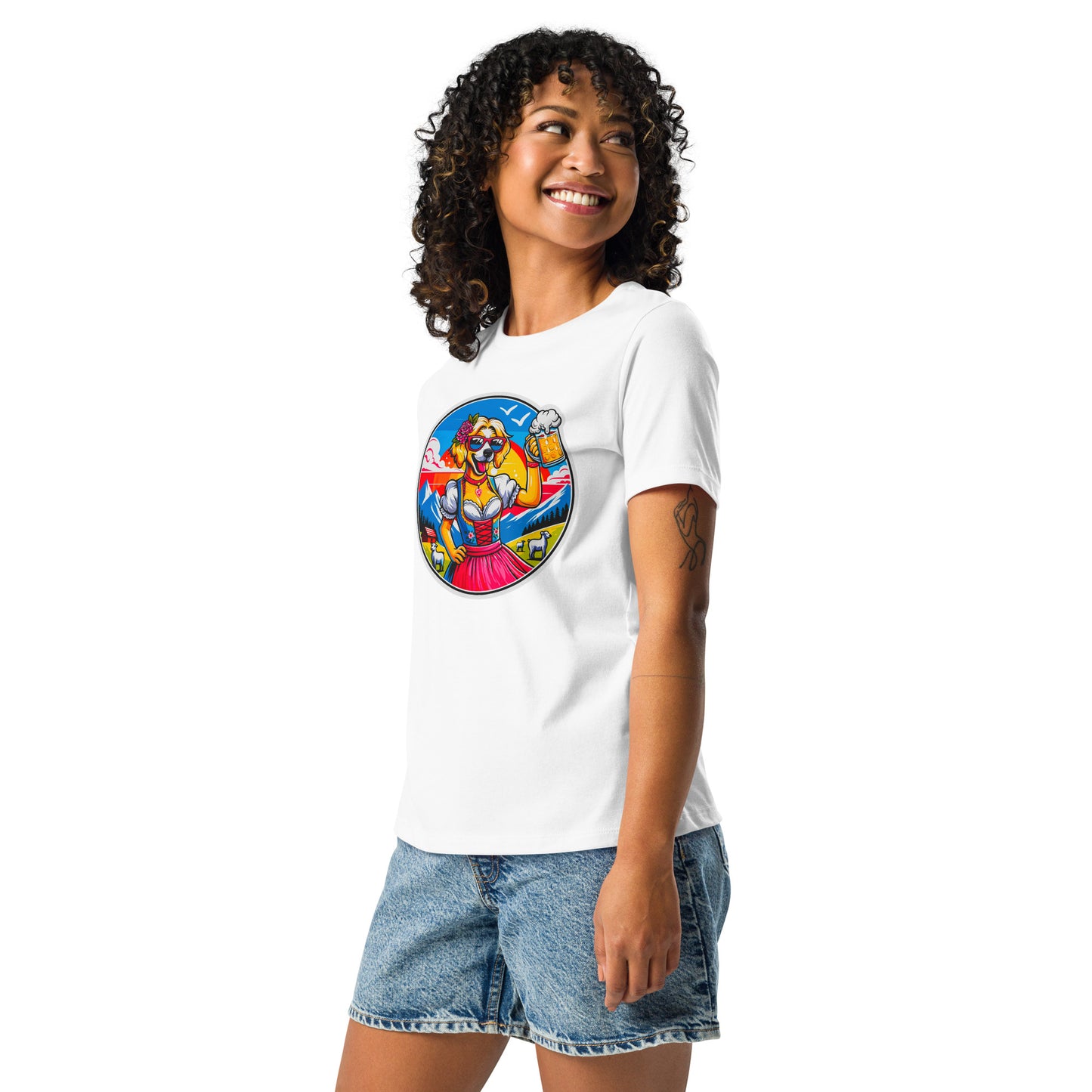 "Dogs On Vacation"-Kollektion - Blonde Havaneser (female) #2 - Klassisches Unisex-T-Shirt - Verschiedene Farben